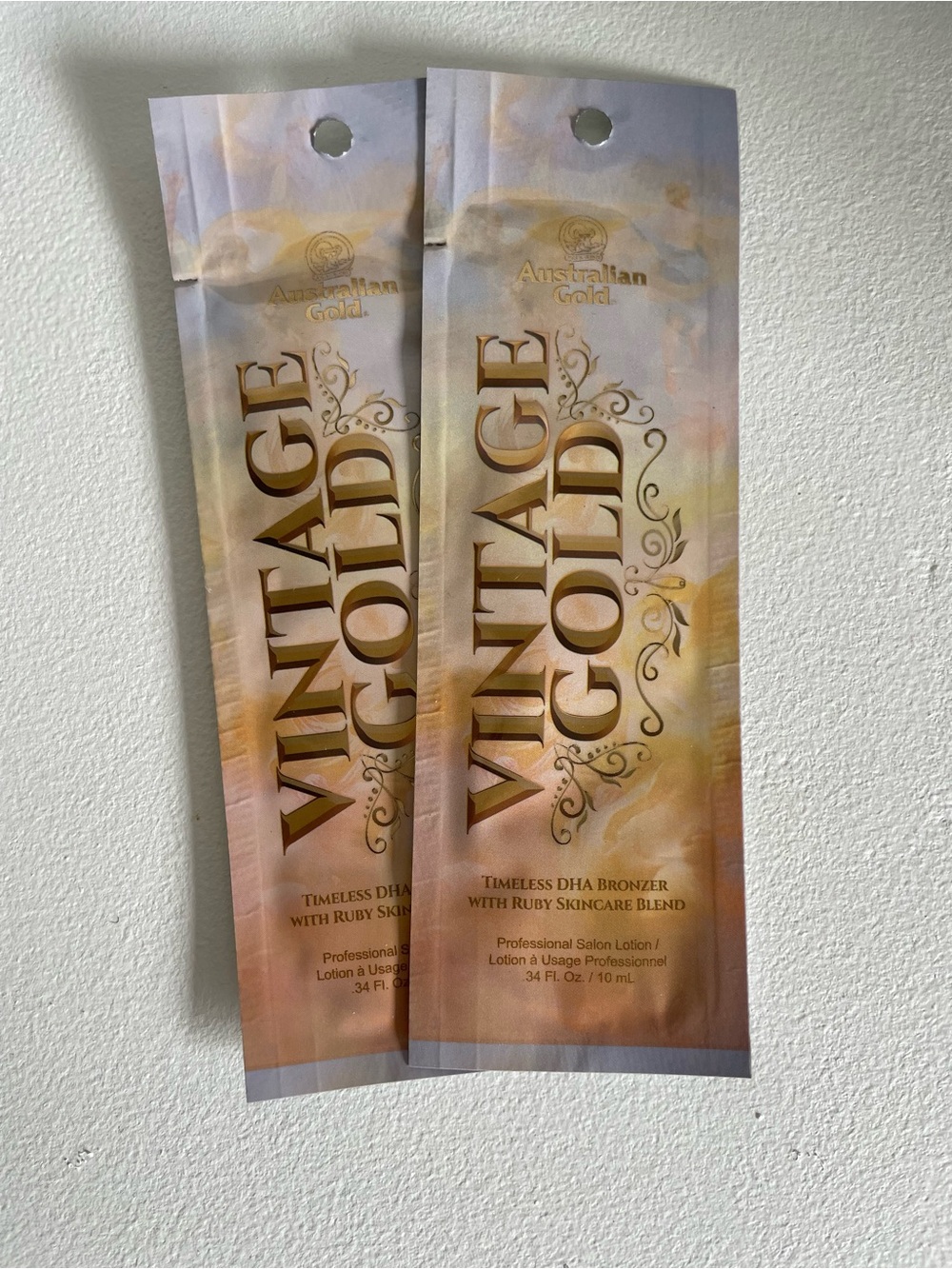 Australian Gold Vintage Gold tanning lotion